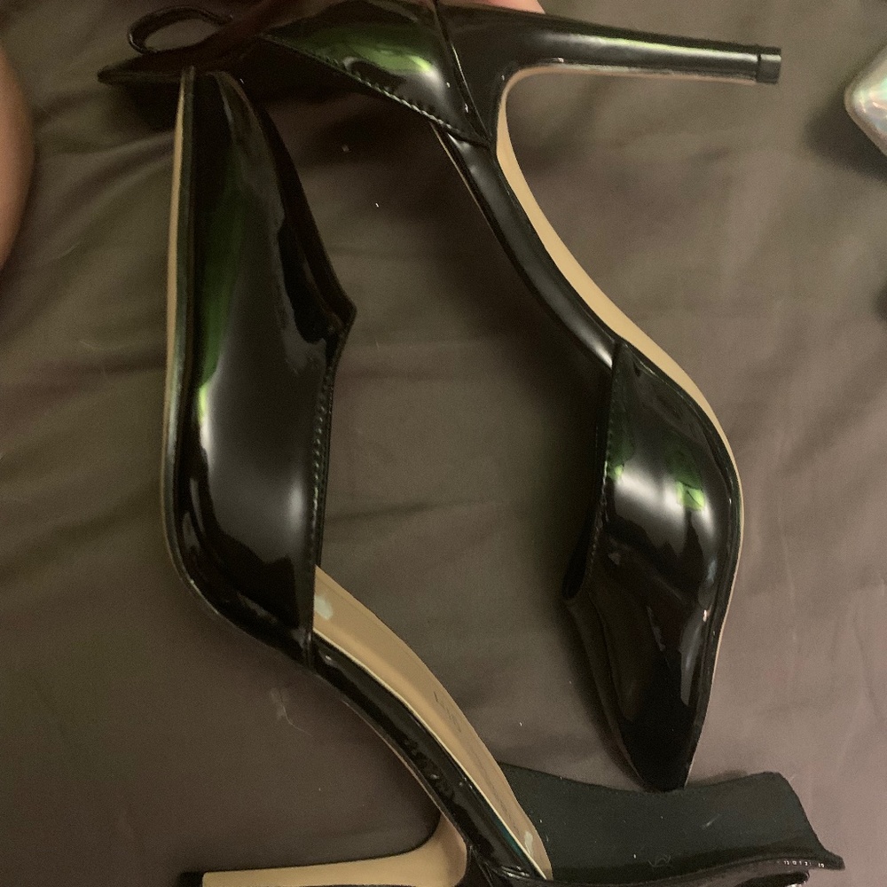 black heels